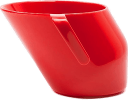 Doidy Cup Logopedisk kopp Rød