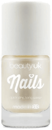 Beautyuk Candy Pearl neglelakk - Hvit