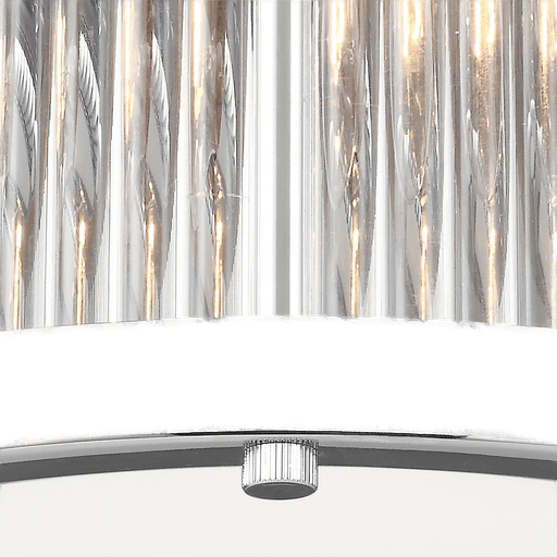 Feiss LED-taklampe Paulson krom Ø 27,9 cm