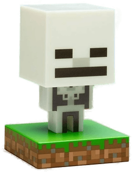 Minecraft Skeleton Lampe