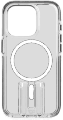 Tech21 Deksel Evo Crystal Kick MagSafe iPhone 15 Pro Transparent