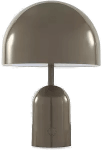 Tom Dixon Bell Portable LED bordlampe Taupe
