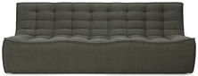 Ethnicraft N701 3-seters sofa Moss