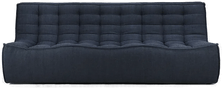 Ethnicraft N701 3-seters sofa Graphite