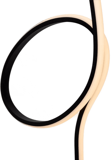 Lucide Flamingo LED-gulvlampe, svart, RGB