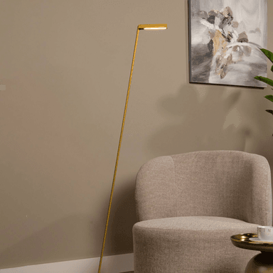 Lucide Lavale LED-gulvlampe, okergul