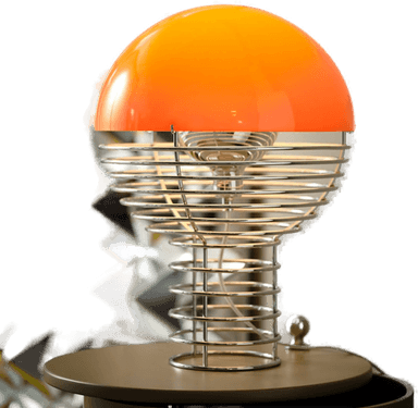 Verpan Wire Liten bordlampe