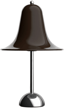 Verpan Pantop bordlampe, brun, 23 cm