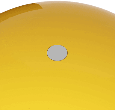 Verpan LED-batteridrevet bordlampe WIRE, gul