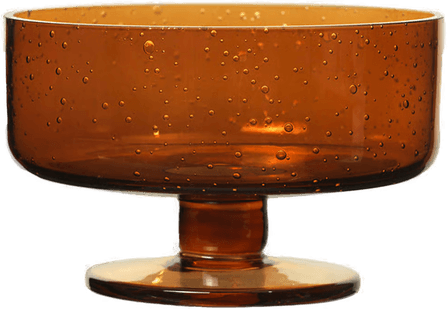 Ferm Living Oli dessertglass 24 cl Amber