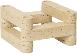 Ferm Living Newel modul lysestake Travertine