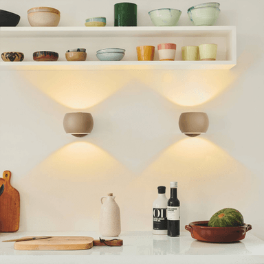 Nordlux Belir Vegglampe brun