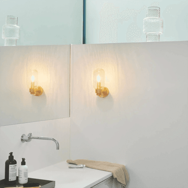 Nordlux Tutan vegglampe messingfarget