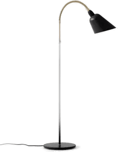 &Tradition Bellevue AJ7 gulvlampe svart/messing