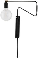 House Doctor Swing vegglampe 35 cm svart