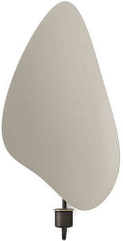 Audo Copenhagen Flambeau CH Lysestake H34 Bronzed Brass/Grey