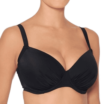 Wiki Basic Balconette Bikini Top Svart