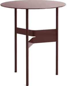 Hay Shim Coffee Table Ø45 H51 Bordeaux