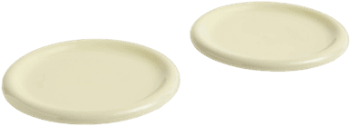 Hay Barro tallerken Pistachio 24 cm 2-pakning