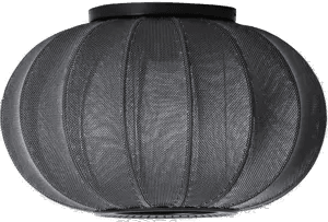 Made By Hand Knit-Wit 45 Oval lampe Black