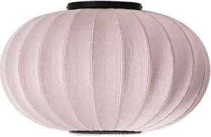 Made By Hand Knit-Wit 57 Oval lampe Light pink