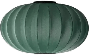 Made By Hand Knit-Wit 76 Oval lampe Tweed green