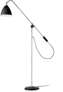 Gubi Bestlite BL4 gulvlampe svart-krom
