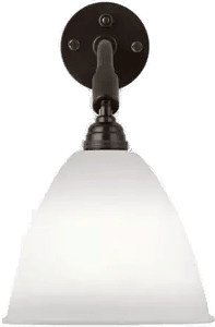 Gubi Bestlite BL7 vegglampe svart/porselen