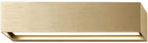 Lightpoint Linea W2 vegglampe Brass