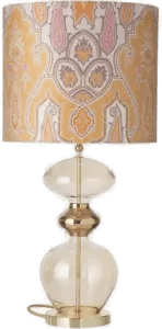 Ebb & Flow Futura lampefot Golden smoke