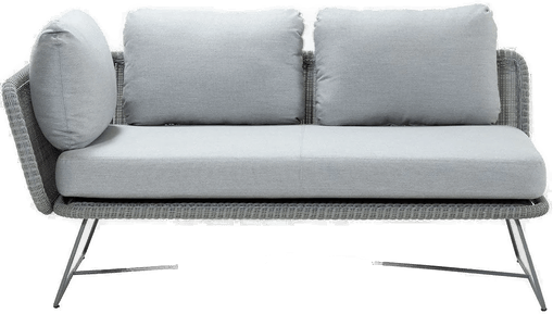 Caneline Horizon 2-sits Höger Light Grey