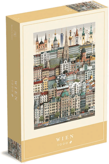 Puslespill 1000 Wien Martin Schwartz