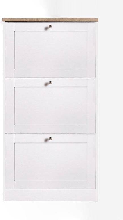 Loft24 Skoskap HEIDE Hvit