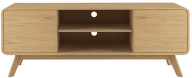 Loft24 Lav skjenk Cassie Brun