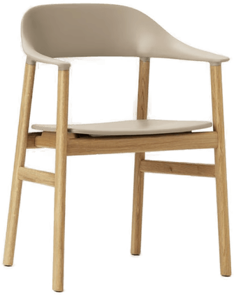 Normann Copenhagen Herit Armchair Oak Sand