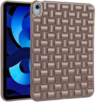 Incover iPad Air Deksel - Flettdesign - Brun