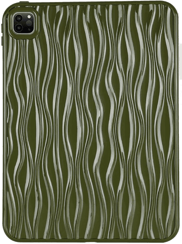 Incover iPad Pro 11" Deksel - Bølget Grønn