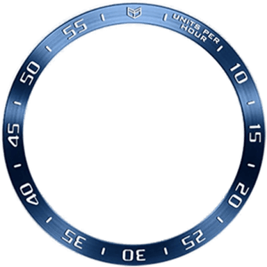 Incover Samsung Galaxy Watch 6 Classic Bezel Deksel - Blå