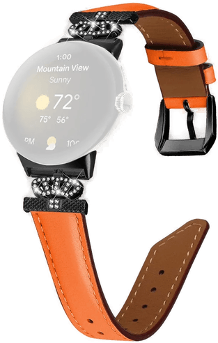 Incover Kunstskinn Rem til Google Pixel Watch - Oransje