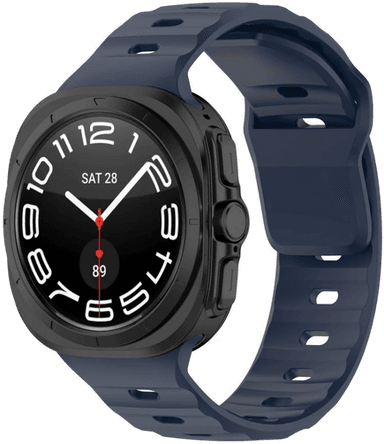 Eiderwood Silikonrem til Samsung Galaxy Watch Ultra - Mørk Blå