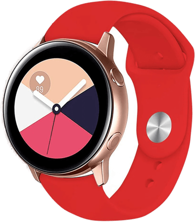 Incover Silikonrem Rød 41mm/18mm