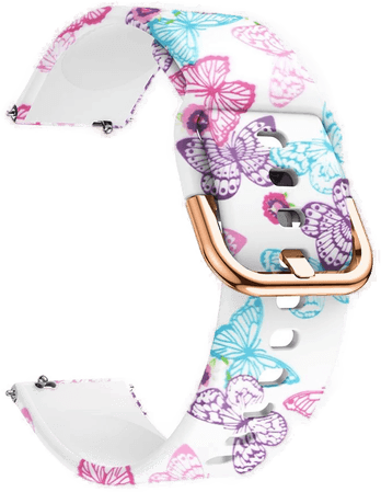 Eiderwood Smartklokke Silikonrem Sommerfugler