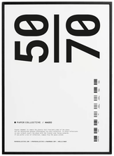 Paper Collective ramme 50x70 cm