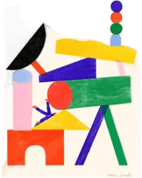 Paper Collective Jouer plakat 30x40 cm