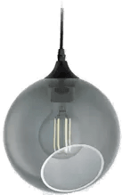 Design By Us hengelampe Ballroom, røykgrå, Ø 20 cm