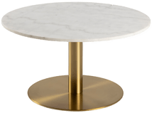 Nordform Sofabord Cleo Ø 80 cm Hvit