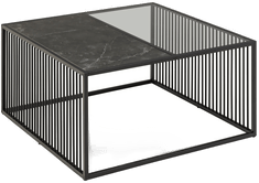 Nordform Sofabord 80x80 cm - Sort