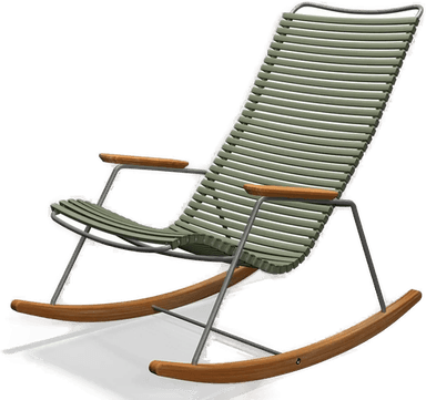 Houe Click gyngestol olivengrønn