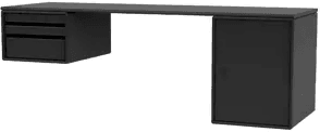 Montana Workshop skrivebord black 05