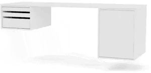 Montana Workshop skrivebord new white 101